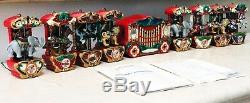 Mr Christmas Holiday 9 Pc. Animated Circus Carousel