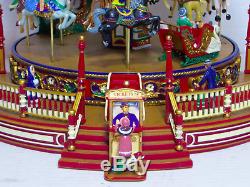 Mr Christmas Holiday Around The Carousel 30 Song Musical Merry Go Round IOB