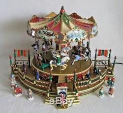 Mr Christmas Holiday Around The Carousel Musical Merry Go Round