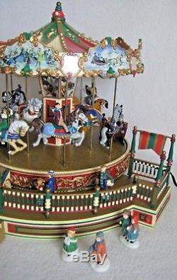 Mr Christmas Holiday Around The Carousel Musical Merry Go Round