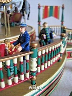 Mr Christmas Holiday Around The Carousel Musical Merry Go Round