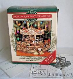 Mr Christmas Holiday Around The Carousel Musical Merry Go Round