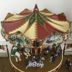 Mr Christmas Holiday Around The Carousel See Video Animated Musical 30 Songs