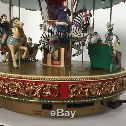 Mr Christmas Holiday Around The Carousel See Video Animated Musical 30 Songs