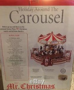 Mr Christmas Holiday Around the Carousel