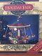 Mr Christmas Holiday Fair Animated Musical Carousel Sleighs New In Box 1996