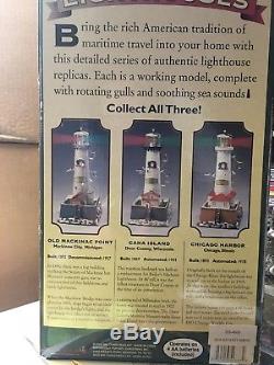 Mr. Christmas Holiday Lighthouse Door County Cana Working Lights And Sounds