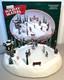 Mr Christmas Holiday Skaters Animated Musical Victorian Ice Rink Tested