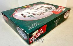 Mr Christmas Holiday Skaters Animated Musical Victorian Ice Rink TESTED
