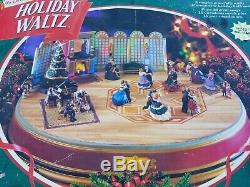 Mr. Christmas Holiday Waltz Musical Victorian Dancers Complete, 30 Songs Lights