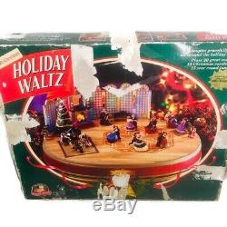 Mr. Christmas Holiday Waltz Musical Victorian Dancers Complete 30 Songs Lights