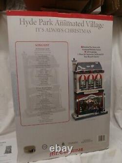 Mr Christmas Hyde Park Animated Village It s Always Christmas musical/light up