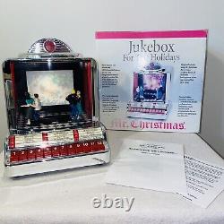 Mr. Christmas Jukebox For The Holidays 12 Christmas Songs Projection Screen 2002