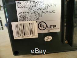 Mr. Christmas Lights and Sounds Outdoor Show 67791 Holiday Music Decor