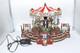 Mr Christmas M93693 Marquee Carousel W Boardwalk Musical Animated Vintage