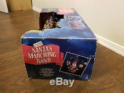 Mr. Christmas Marching Band Santa 8 Musicians 35 Songs 1992 Vintage IN BOX