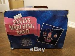 Mr. Christmas Marching Band Santa 8 Musicians 35 Songs 1992 Vintage IN BOX