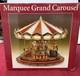 Mr. Christmas Marquee Deluxe Carousel Lrg 100 Lights 40 Songs Euc Tested Works