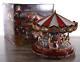 Mr. Christmas Marquee Deluxe Carousel Merry-go-round 100 Led Light Show 40 Songs