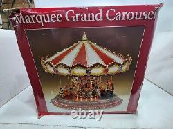 Mr. Christmas Marquee Grand Carousel Lights Music Merry-go-round