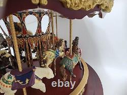 Mr. Christmas Marquee Grand Carousel Lights Music Merry-go-round