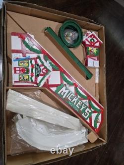 Mr. Christmas Mickey's Ski Slope Animated 1993 Santa's READ
