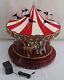 Mr Christmas Musical Carousel 75th Anniversary 2010 Gold Label Collection