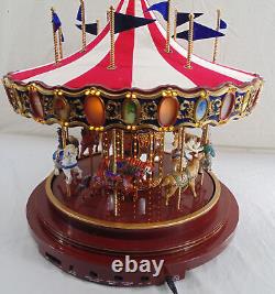 Mr Christmas Musical Carousel 75th Anniversary 2010 Gold Label Collection