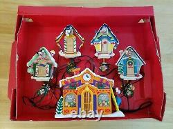 Mr Christmas Musical Mickey's Cuckoo Clock Shop Disney Decoration Complete WORKS