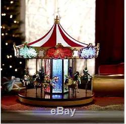 Mr. Christmas NEW 2014 CELEBRATION CAROUSEL #19756 FREE SHIPPING NIB