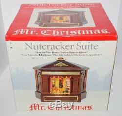 Mr. Christmas NUTCRACKER SUITE Beautiful Wood Theater New In Open Box 2005