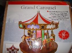 Mr. Christmas New Grand Carousal Plays 30 Songs Sale