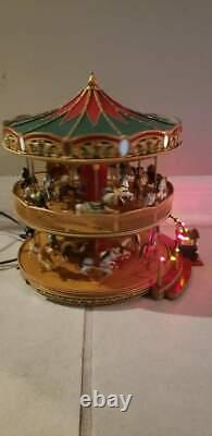 Mr. Christmas Nottingham Fair Double Decker Holiday Music Carousel