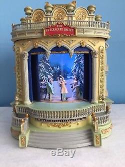 Mr Christmas Nutcracker Ballet Music Box Theater & Orig Box Everything Works EUC