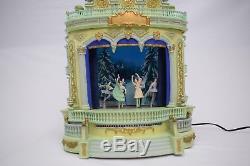 Mr Christmas Nutcracker Suite Ballet Animated Music Box Carousel #79406