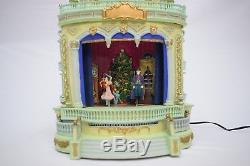 Mr Christmas Nutcracker Suite Ballet Animated Music Box Carousel #79406