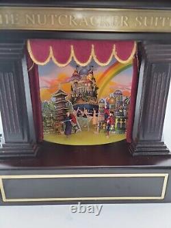 Mr. Christmas Nutcracker Suite Gold Label Animated Musical Theater Music Box