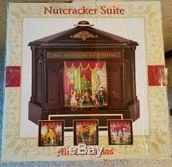 Mr Christmas Nutcracker Suite Musical Ballet Animated Theater Music Box Stage