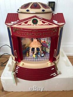 Mr. Christmas Nutcracker Suite Rotating Scenes Gold Label Animated