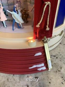 Mr. Christmas Nutcracker Suite Rotating Scenes Gold Label Animated 1999