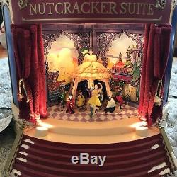 Mr. Christmas Nutcracker Suite Rotating Scenes Gold Label Animated 1999 Tested