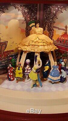 Mr. Christmas Nutcracker Suite Rotating Scenes Gold Label Animated 1999 WORKS