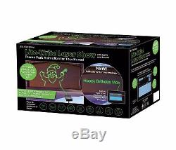 Mr. Christmas Programmable Lite-Write Laser Light Show Projector NEW Free Ship