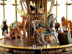 Mr Christmas Royal Marquee Grand Carousel Musical LED Light DOES NOT TURN