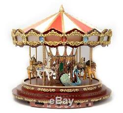 Mr Christmas Royal Marquee Worlds Fair Carousel 30 Songs Musical Animated Lights