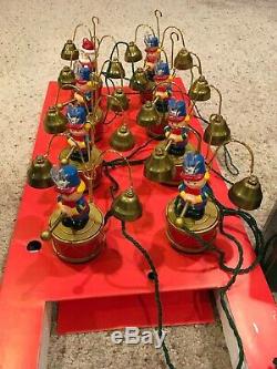Mr Christmas Santa's Marching Band 16 Bells 35 Songs 1992 With 2 Spare Clappers