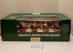 Mr. Christmas Santa's Marching Band 1991 Brass Bells 35 Musical Original Box