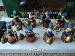 Mr Christmas Santa's Marching Band 1991 Figures Never Removed Off Board
