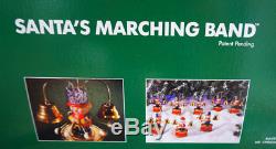 Mr Christmas Santa's Marching Band 8 BELL Animated Musicians 35 SongS 1991 NIB