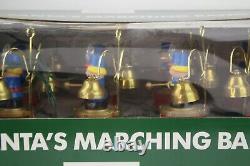 Mr. Christmas Santa's Marching Band Holiday Musical Bell Choir Vintage 1991 NEW